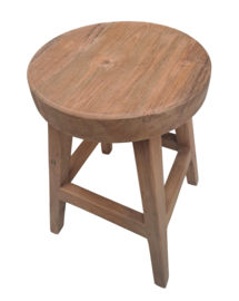 TEGUH Kruk TEAK | 50cm hoog