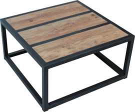 LYNO Salontafel Metaal met Teak