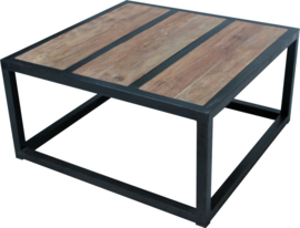 LYNO Salontafel Metaal met Teak