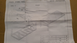 GILLES Eetkamertafels 220 X 100