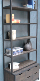 Fynn Boekenkast | hoge wandkast