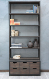 Fynn Boekenkast | hoge wandkast