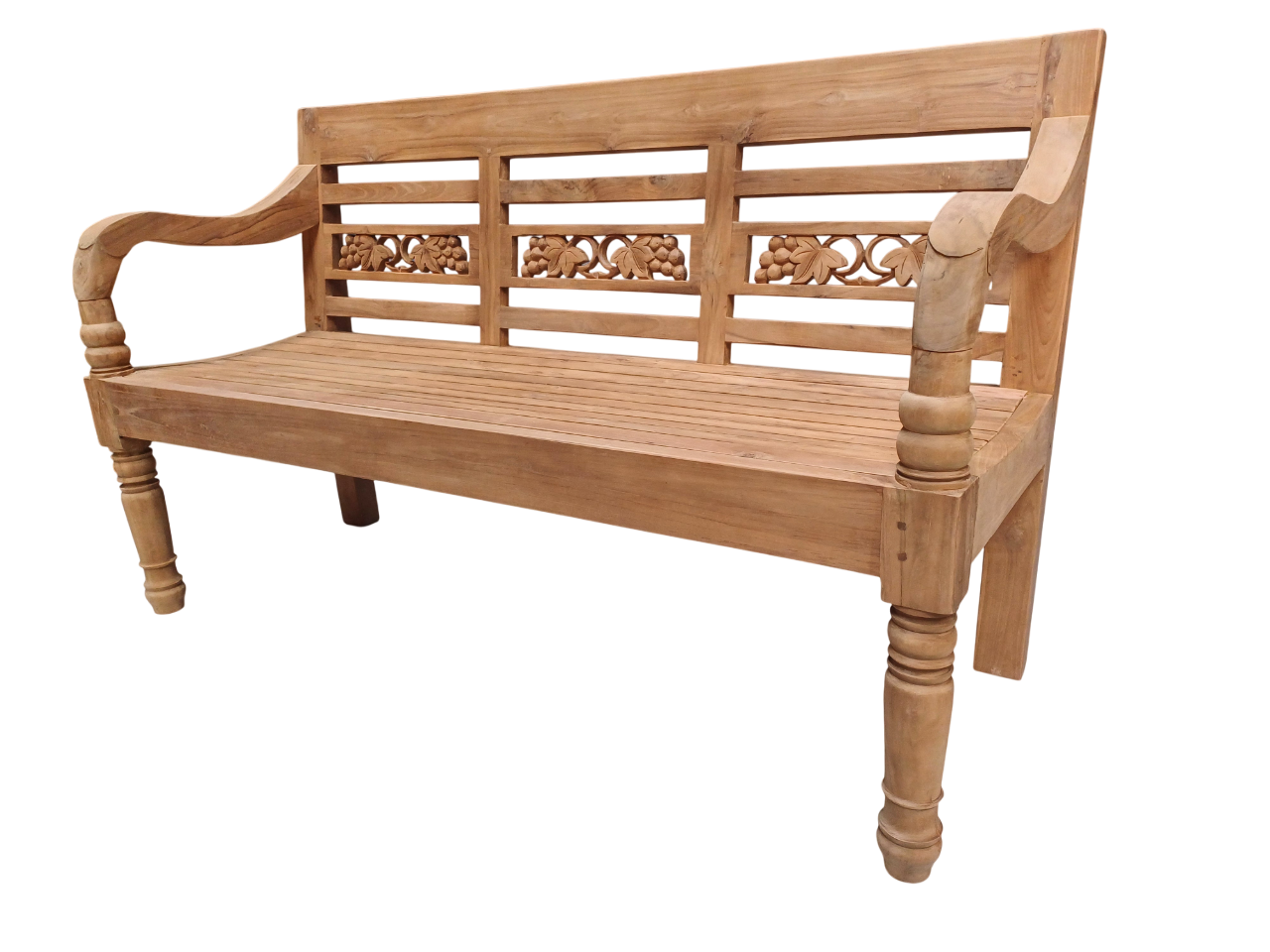Stationsbank Tuinbank Teak 150 cm.