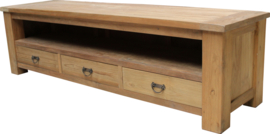 Teak TV meubel DEAN 180 cm. Zwaar