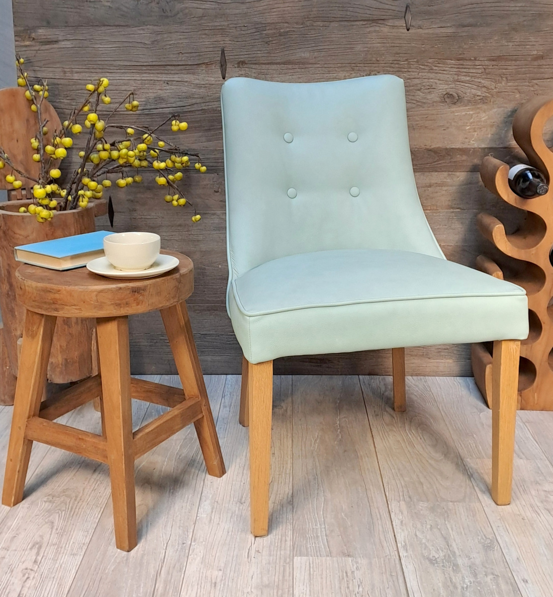 TEGUH Kruk TEAK | 50cm hoog
