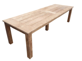 Teak Tuintafel Javira Mad Kasar |  Vele afmetingen | Van 140 tot 300 lengte