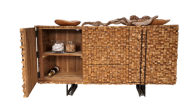 Dressoir Block Fusion 160 cm. | Teak | Art