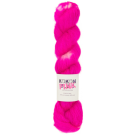 KOKON PINK KIDSILK  TIE DYE