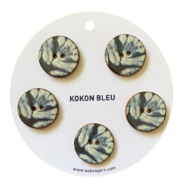 POTTERY BUTTON TIE DYE 3