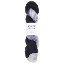 KOKON BLEU FINGERING WEIGHT  DIP SPECKLE NSW