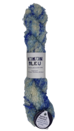 KOKON BLEU SLUBBY MOHAIR BLEU LAGOON  SPECKLE 100g