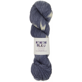 KOKON BLEU FINGERING WEIGHT JEAN MICHEL TIE DYE