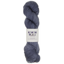 KOKON BLEU FINGERING WEIGHT JEAN MICHEL SEMI SOLID