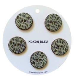 POTTERY BUTTON TIE DYE 2