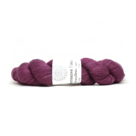 Nurturing Fibres  single spun Plum Pudding