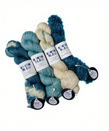 SNOEP SHAWL KOKON BLEU C-SPRAY   KIT