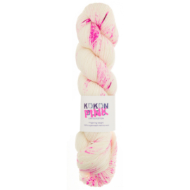 KOKON PINK FINGERING WEIGHT SPECKLE