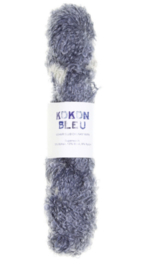 KOKON BLEU SLUBBY MOHAIR JEAN MICHEL  TIE DYE 100g