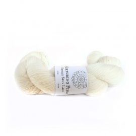 Nurturing Fibres  single spun Lace  Vanilla