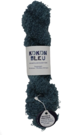 KOKON BLEU SLUBBY MOHAIR  O-BLEU SEMI SOLID 100g