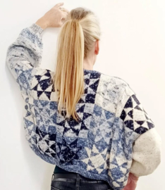 KOKON BLEU HEIRLOOM QUILT CARDIGAN KIT SIZE 1