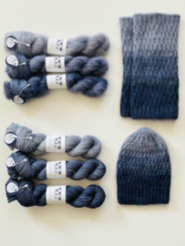 ZOUTELANDE FADE COWL & HAT  KIT