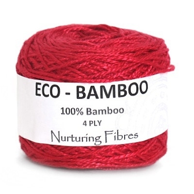 Nurturing Fibres Eco-Bamboo  Ruby Pink