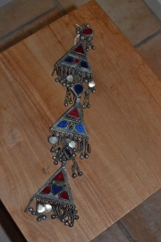 Knoopsgatversiering van driehoeken, tribal