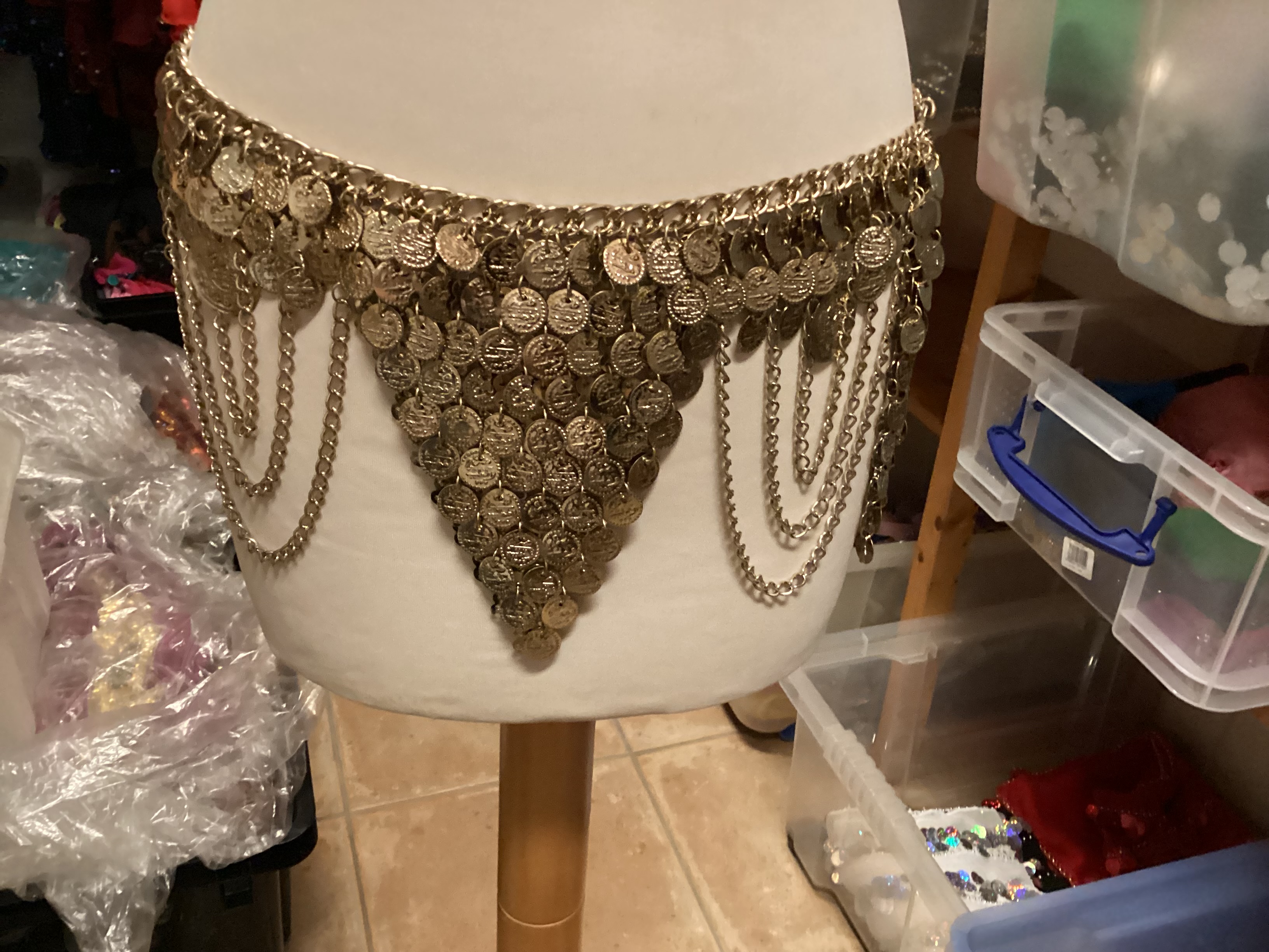 Muntheupriem metaal / Tribal belts