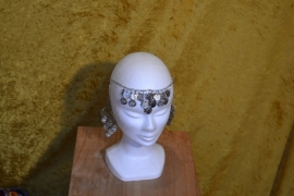 Munthaarversiering zilver