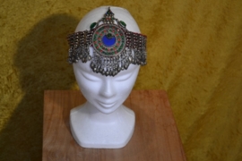 Tribal haarversiering C band met groot ornament