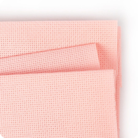 Aida 14 count Touch of Pink - afmeting 100 x 130 cm