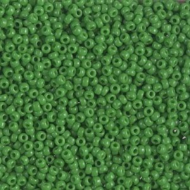 Miyuki Rocailles 11-0411 Jade Green Opaque - 10 gram