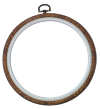 Borduurring / lijst houtnerf  12 cm (donker)