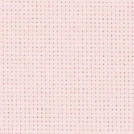 Aida 14 count Roze ( 4110 Zweigart) - afmeting 100 x 110 cm