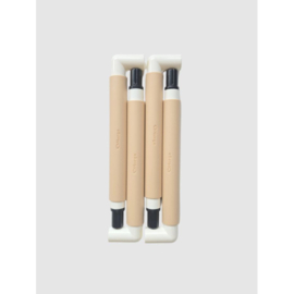 Kunststof borduurframe BEIGE 29 x 29 cm (Nurge)