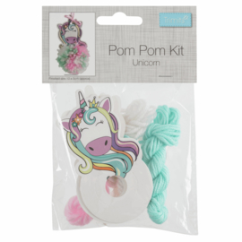 Pom Pom Kit Unicorn 10 x 5 cm