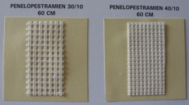 Restant Penelope stramien 30/10 (3 gaatjes per cm) - 27 cm