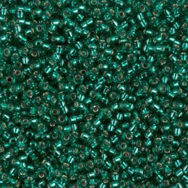 Miyuki Rocailles 11-0017 Emerald Silver Lined - 10 gram