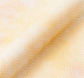 Aida 14 count met print Sandstorm (3855) - afmeting 38,1 x 45,7 cm (DMC)