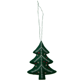 Borduurpakketje vilt KERSTBOOM