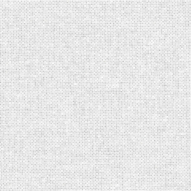 Lugana van Zweigart 25 ct. / 10 drds. WIT (100) - afm. 48 x 68 cm