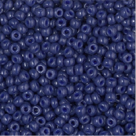 Miyuki rocailles 8/0 4493 Dyed Navy Blue Duracoat Opaque (10 gram)