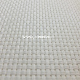 Aida 6 count  Wit - afmeting 20 x 50 cm