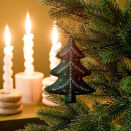 Borduurpakketje vilt KERSTBOOM