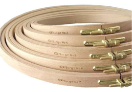 Borduurring hout 19 cm ( hoogte 16 mm ) - Nurge