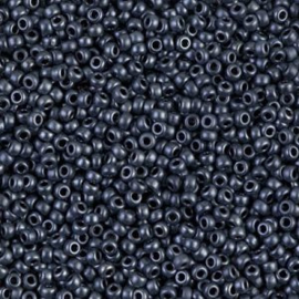 Miyuki Rocailles 11-2011 Gunmetal Metallic Matte - 10 gram