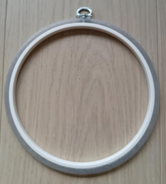 Borduurring / lijst houtnerf TRANSPARANT 19 cm (Nurge)