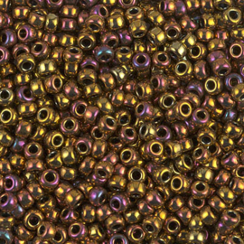 Miyuki rocailles 8/0 0462 Gold Iris Metallic (10 gram)