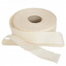 Restje Aida borduurband Ecru 3,5 cm breed  x 90 cm